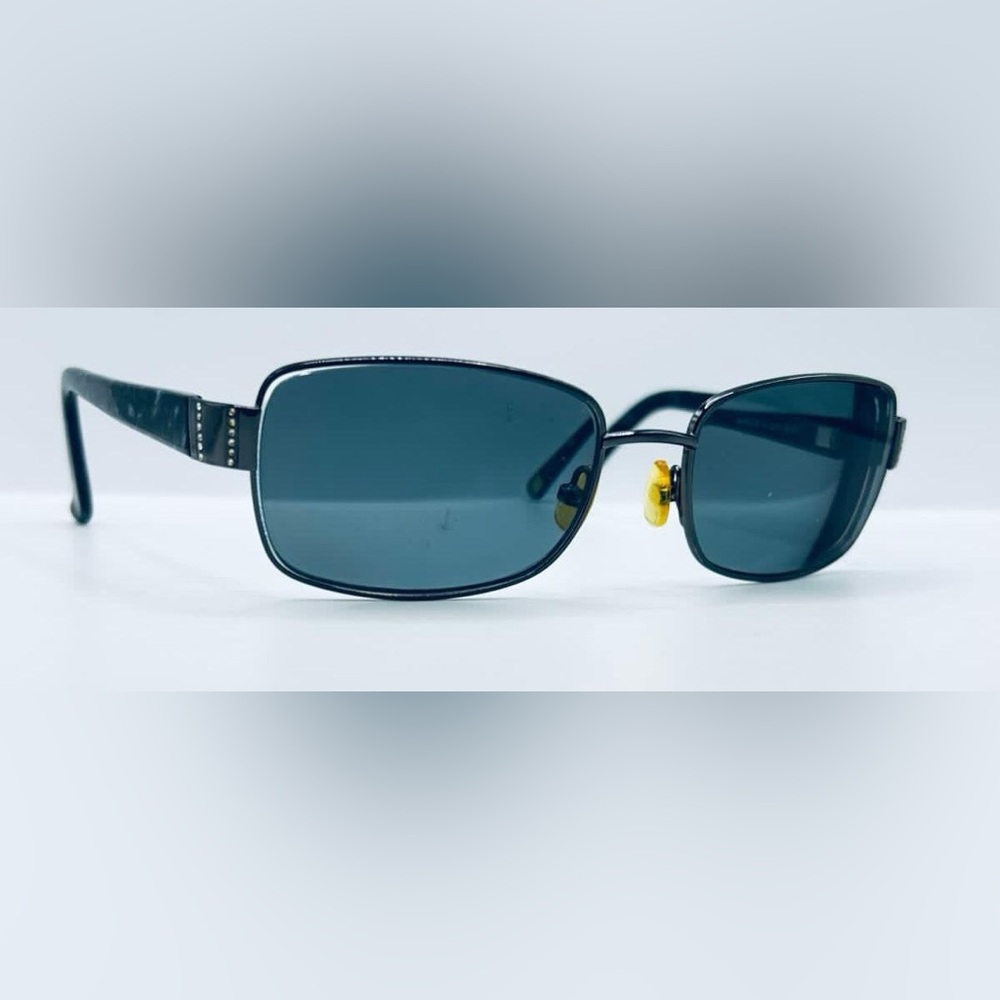 Saks Fifth Avenue S5A 50/S Gunmetal Gray Oval Sunglasses Frames Only